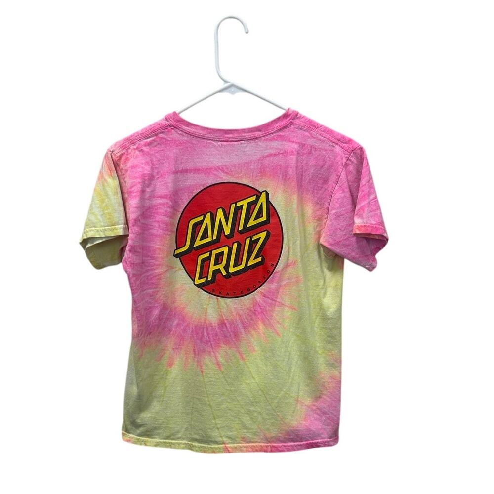 Santa Cruz tie-dye graphic t-shirt size L